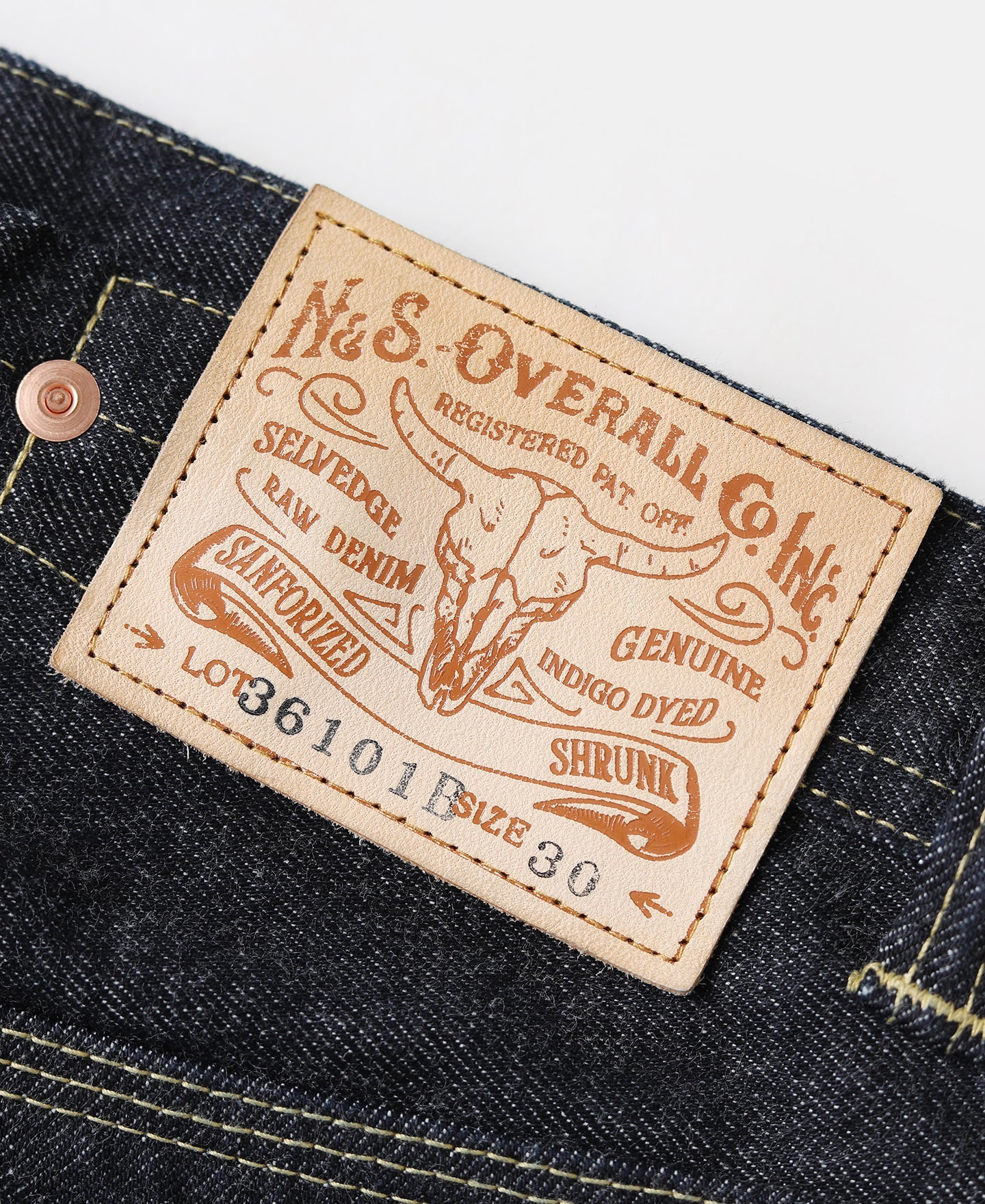 1936 Model Cowboy Selvedge Denim Jeans