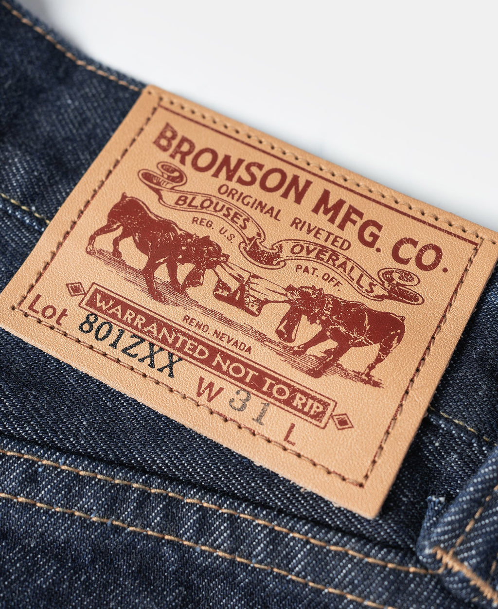 Lot 801ZXX 1954 Selvedge Denim Jeans
