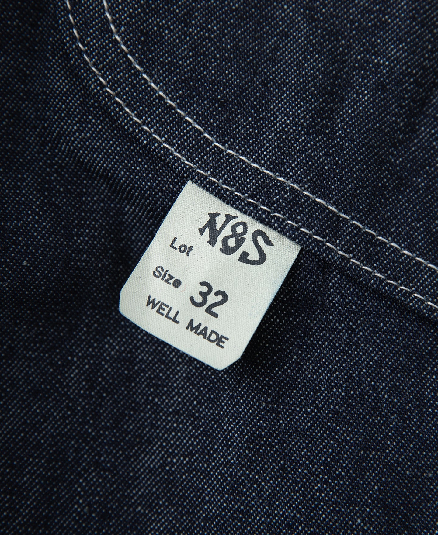 1950s Indigo Denim Painter Pants