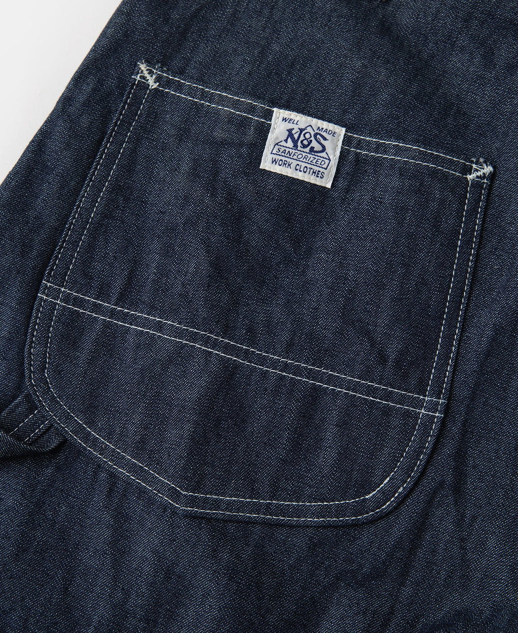 1950s Indigo Denim Painter Pants
