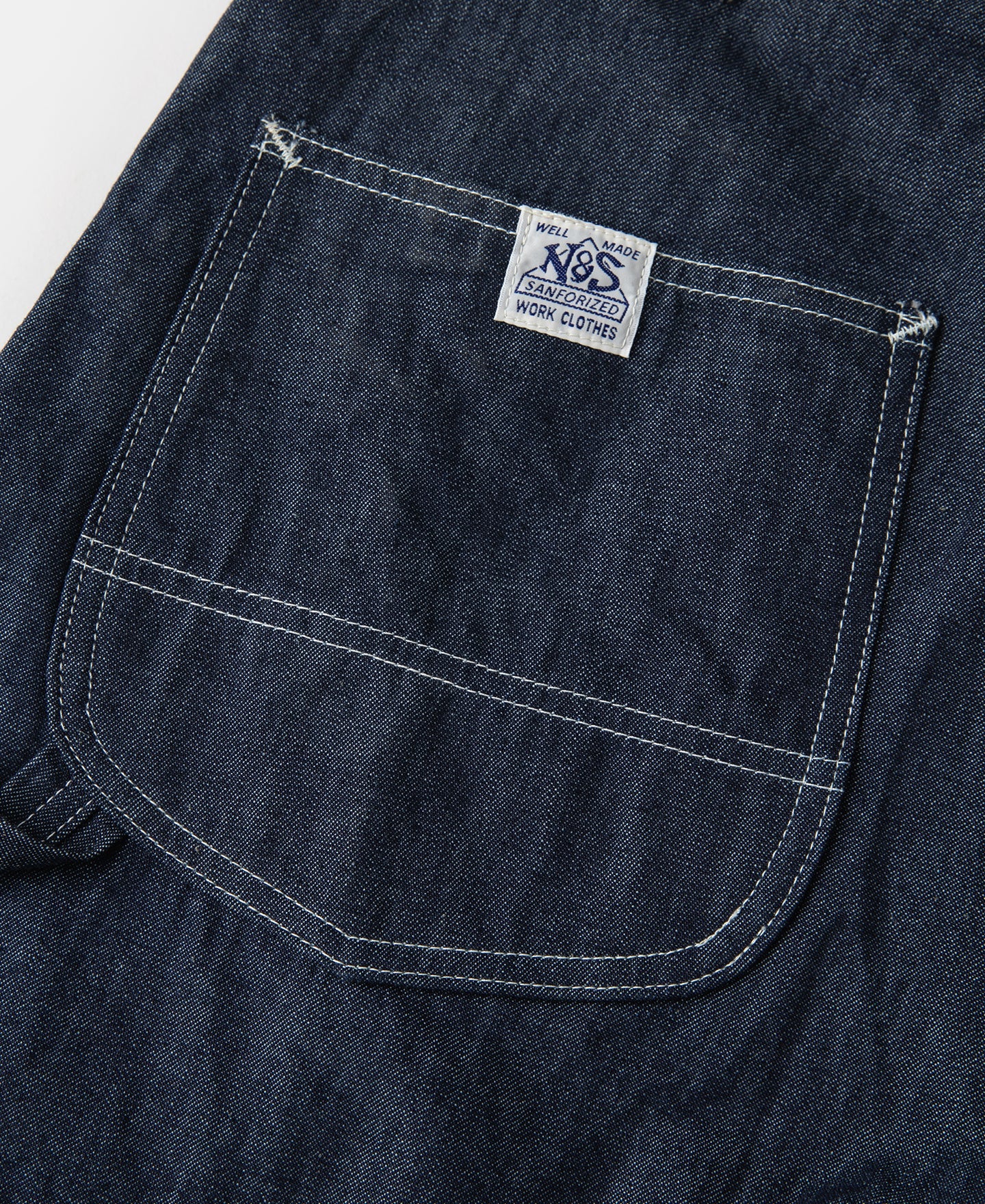 1950s Indigo Denim Painter Pants