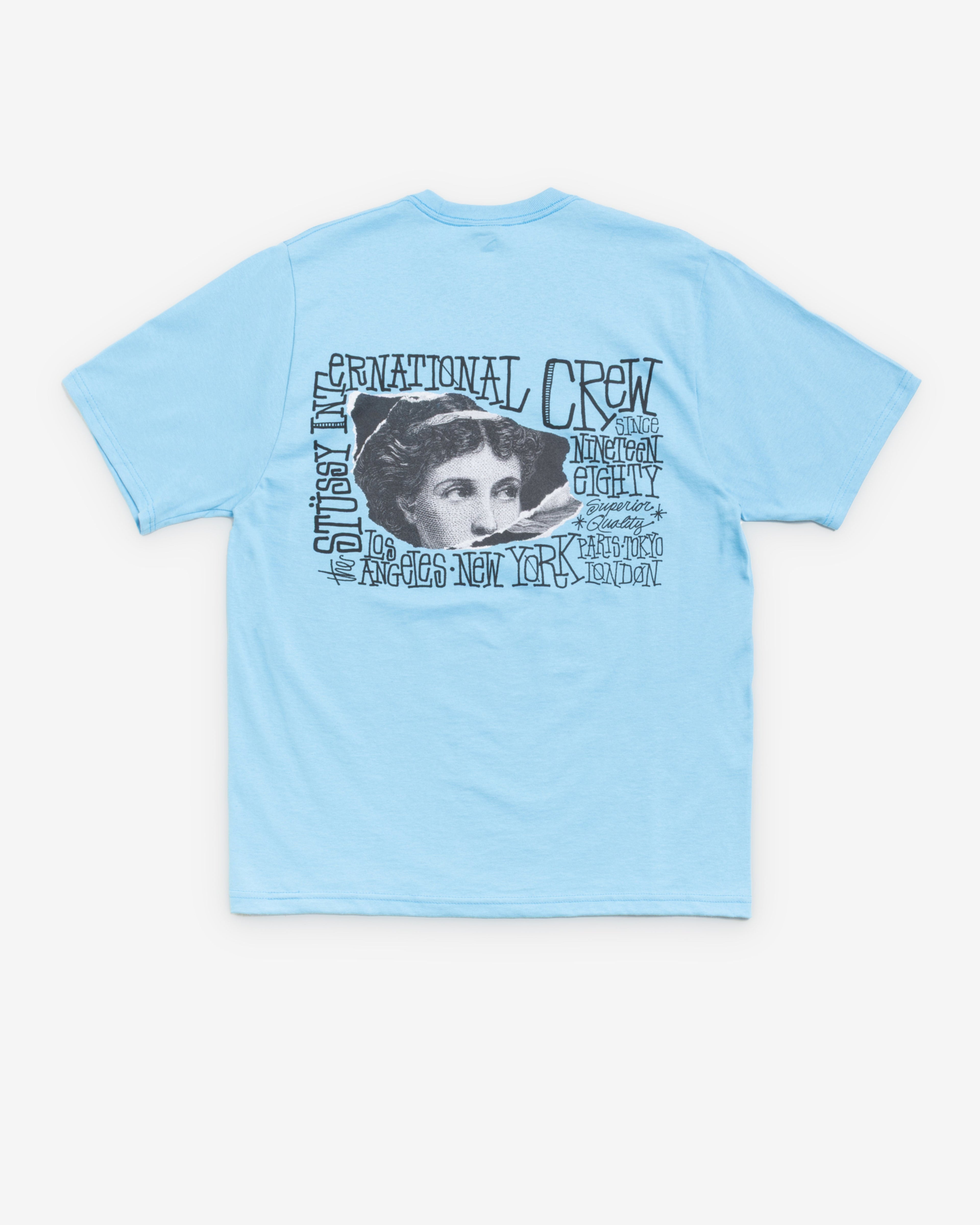 Stüssy  - Men's Victoria Tee - (Sky Blue)