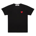 Play - Red T-Shirt - (T108) (Black) (Unisex)