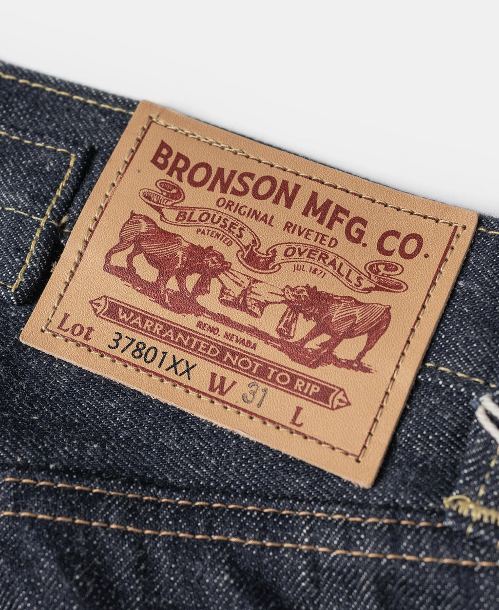 Lot 37801XX 1937 Selvedge Denim Jeans