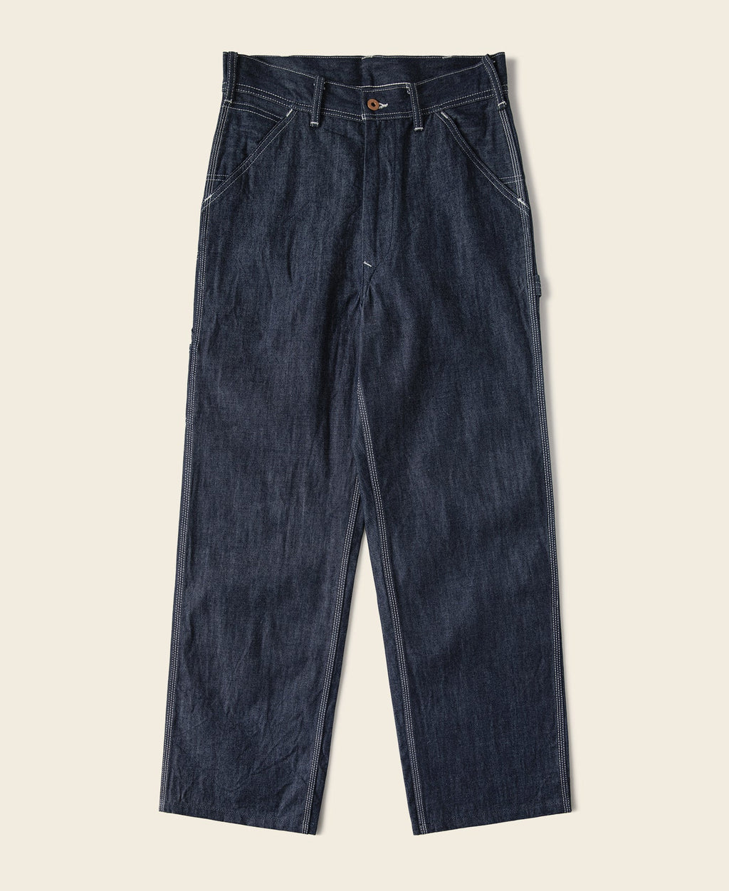 1950s Indigo Denim Painter Pants