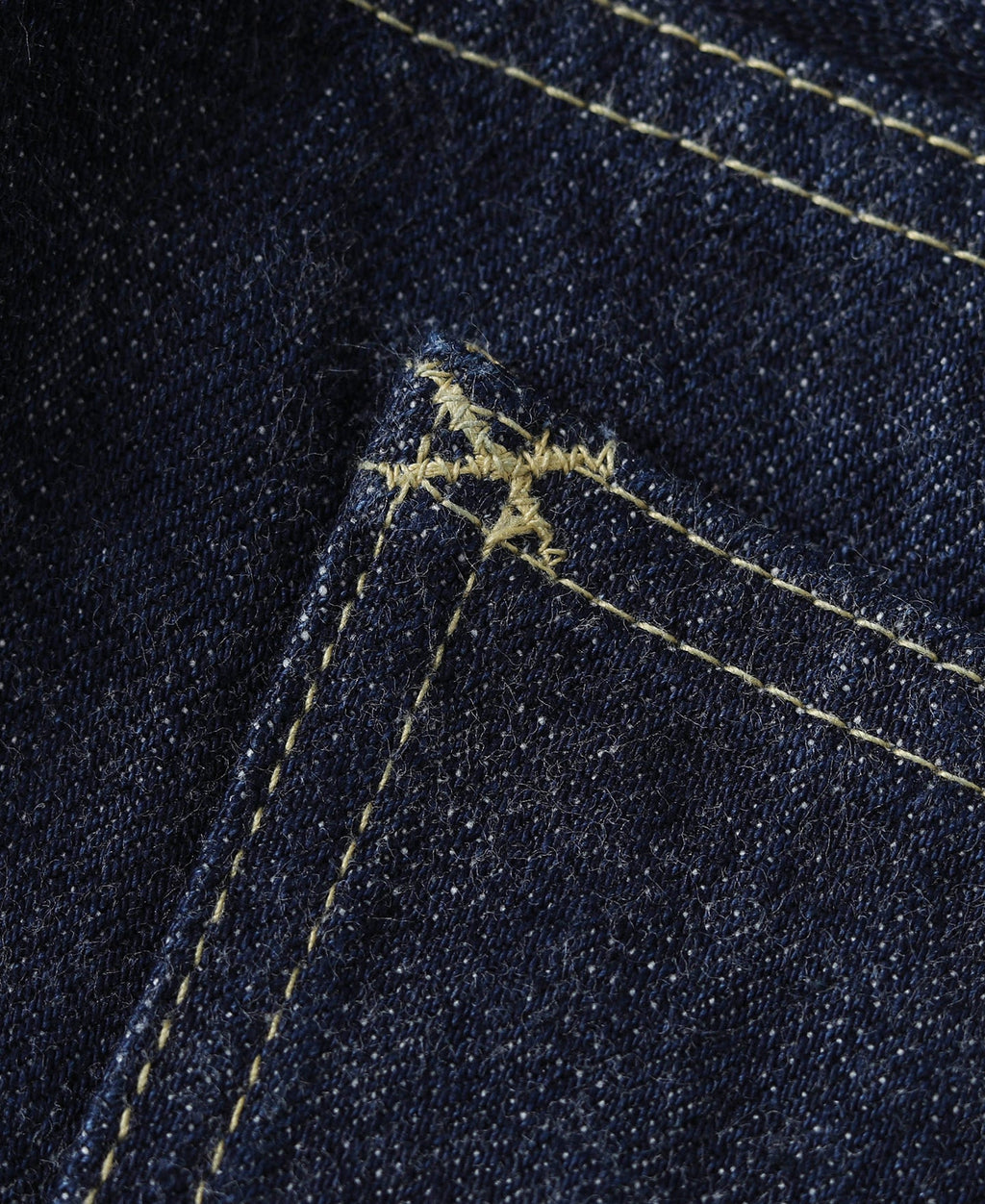 WWII Simplified Model Cowboy Selvedge Denim Jeans