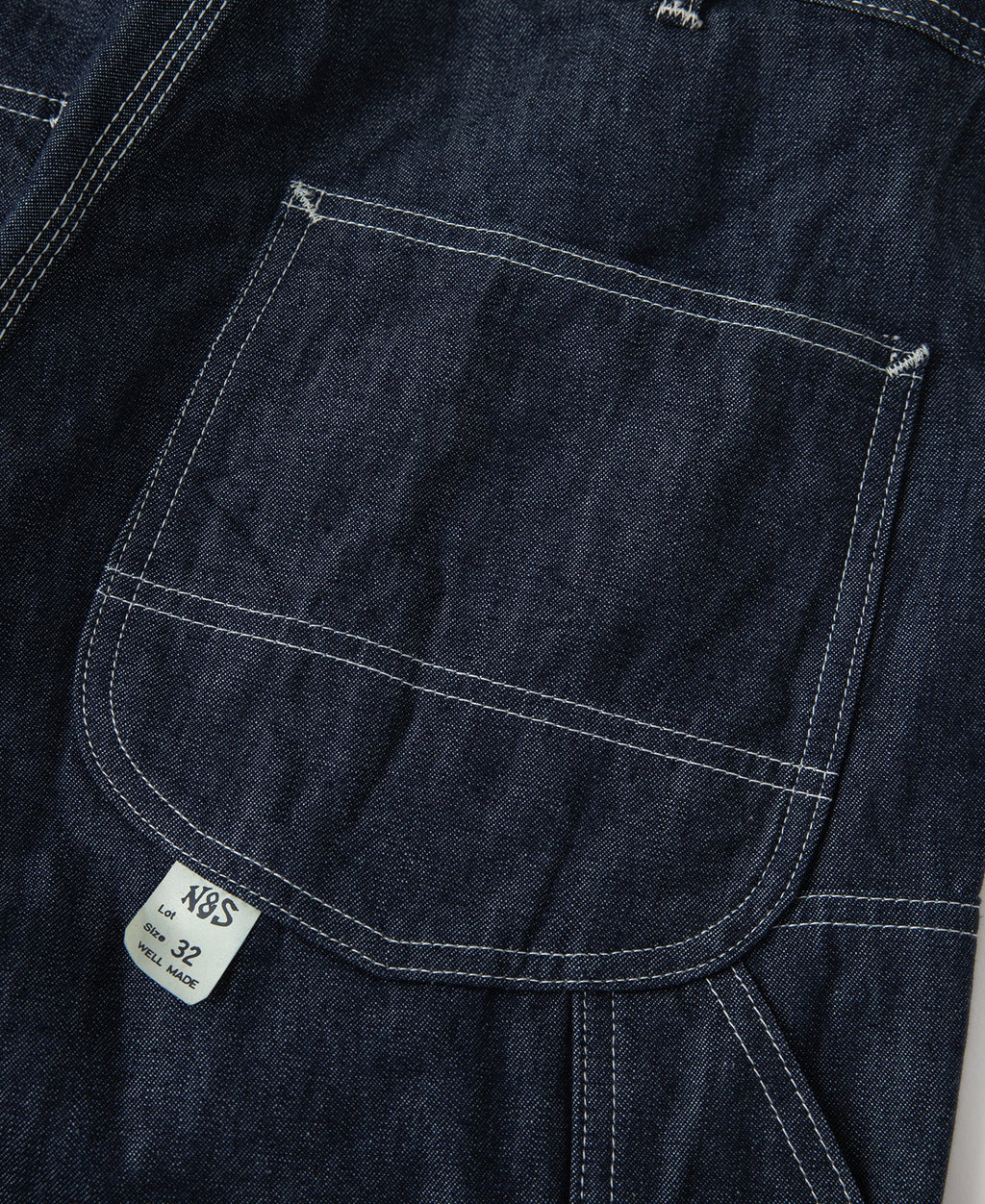 1950s Indigo Denim Painter Pants