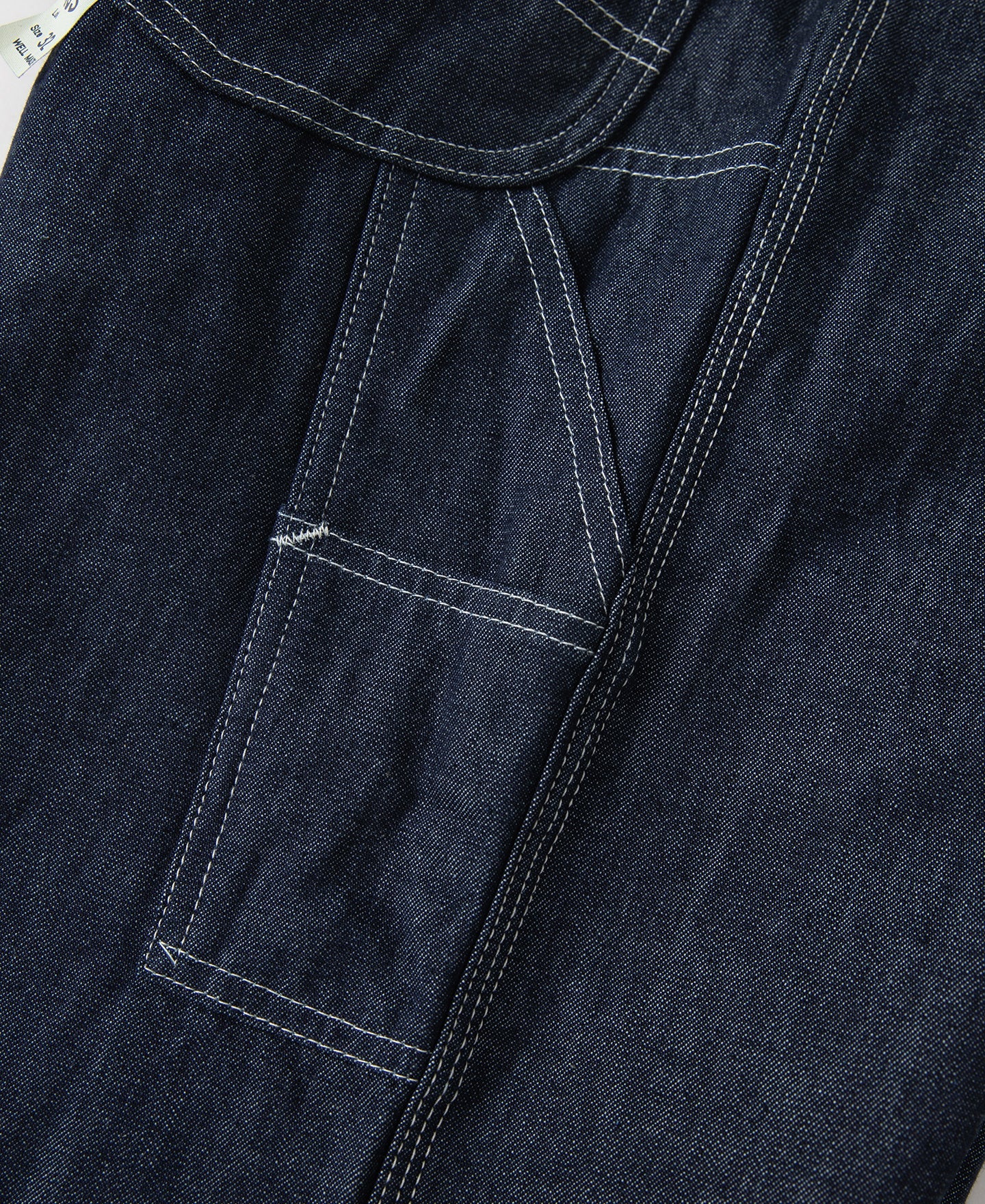 1950s Indigo Denim Painter Pants