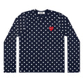 Play - Unisex's Polka Dot T-Shirt - (Navy)