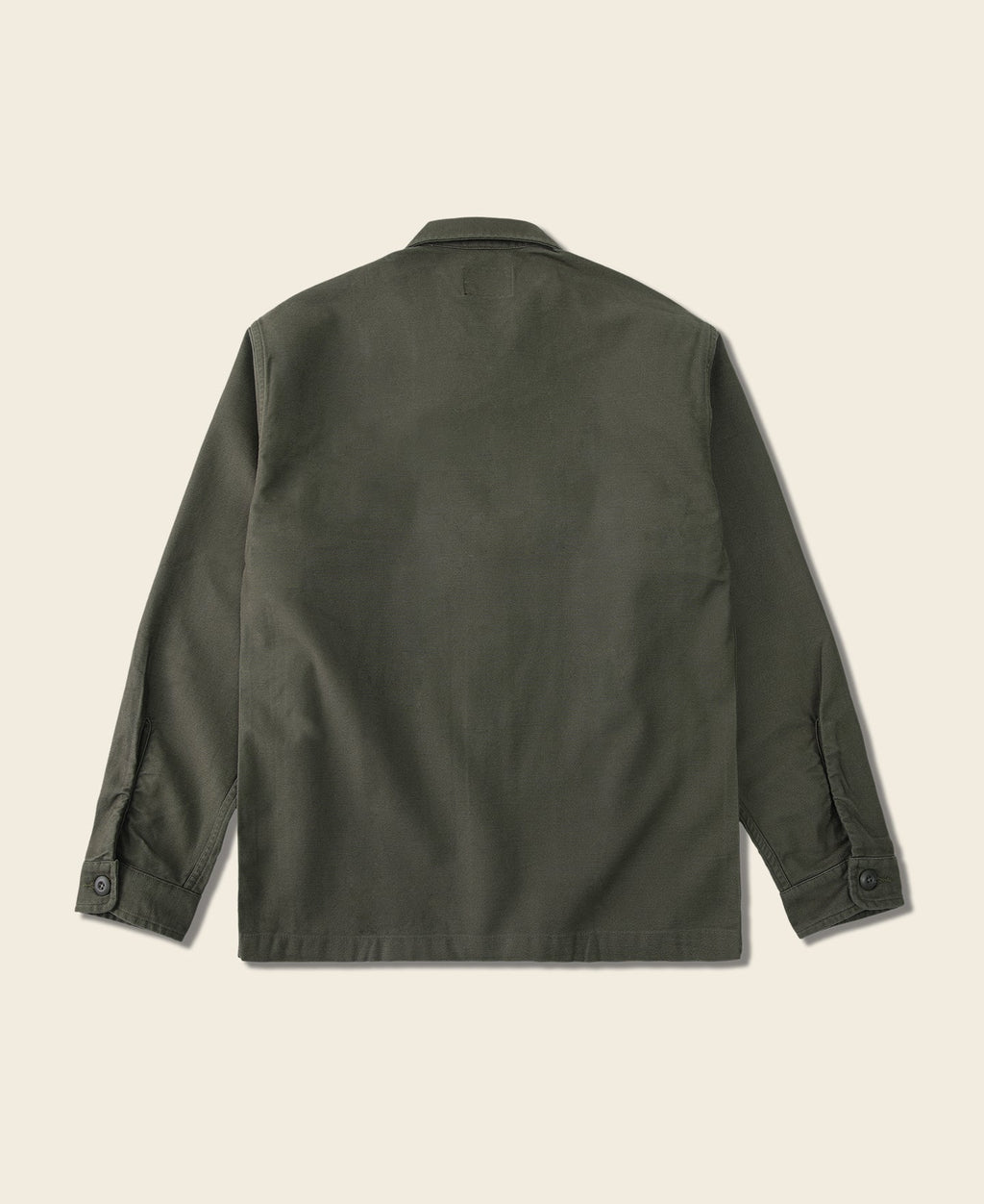 Vietnam War US Army OG-107 Fatigue Utility Shirt - Plain