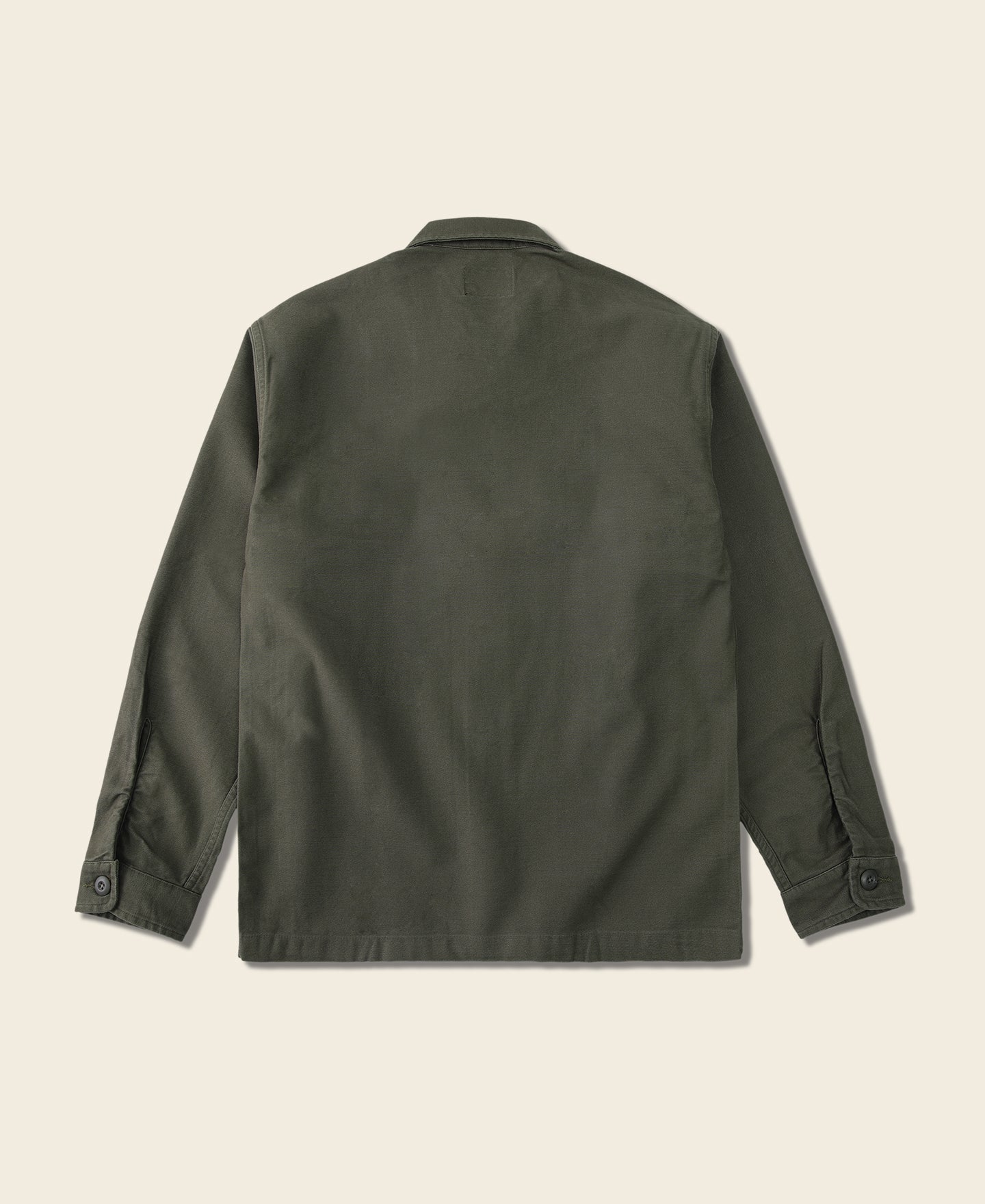 Vietnam War US Army OG-107 Fatigue Utility Shirt - Plain