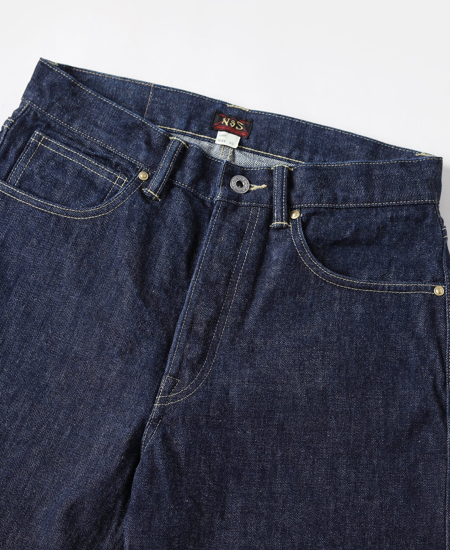WWII Simplified Model Cowboy Selvedge Denim Jeans