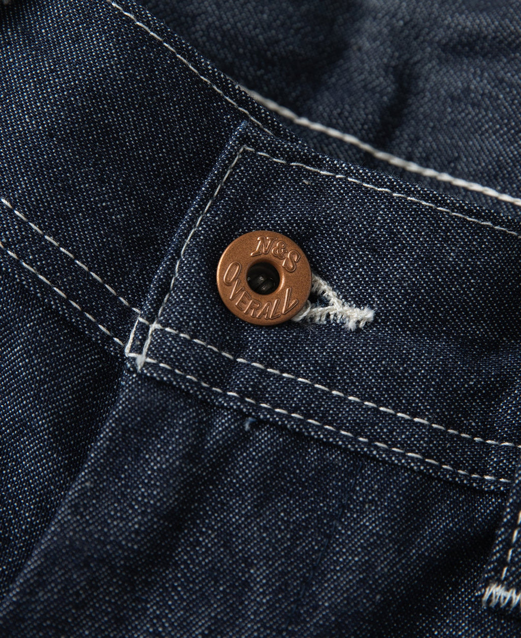 1950s Indigo Denim Painter Pants