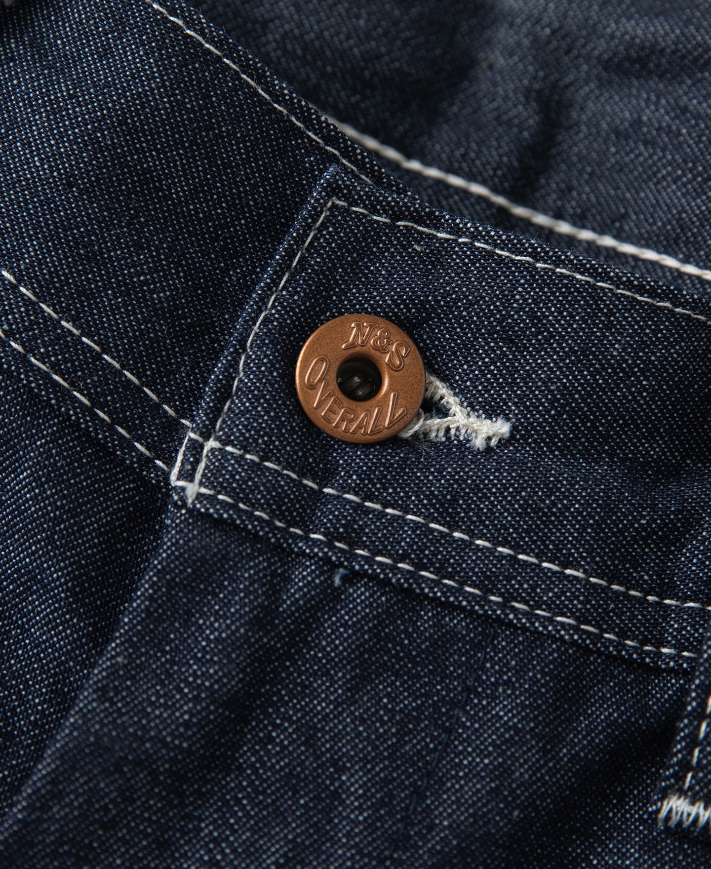 1950s Indigo Denim Painter Pants