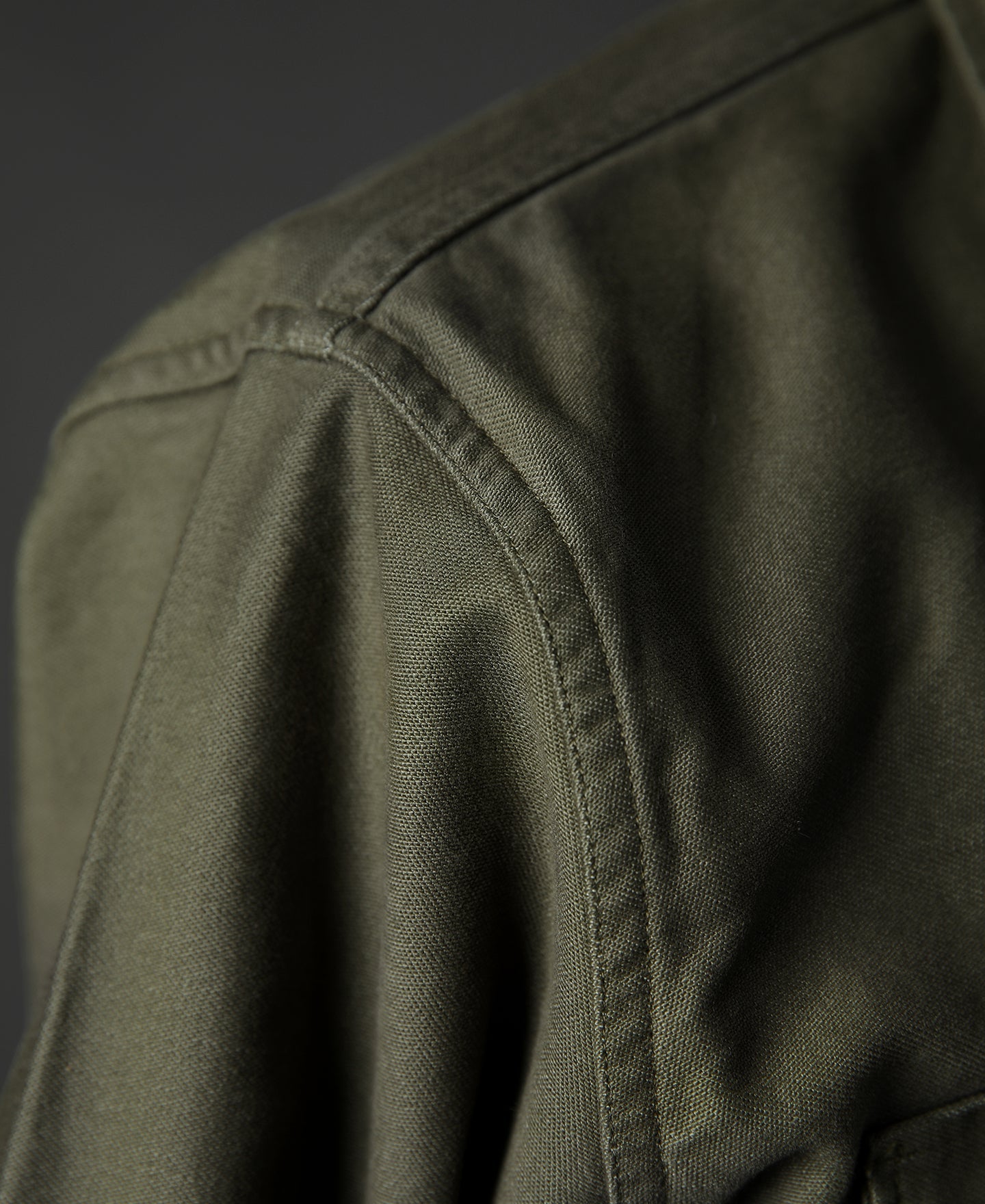 Vietnam War US Army OG-107 Fatigue Utility Shirt - Plain