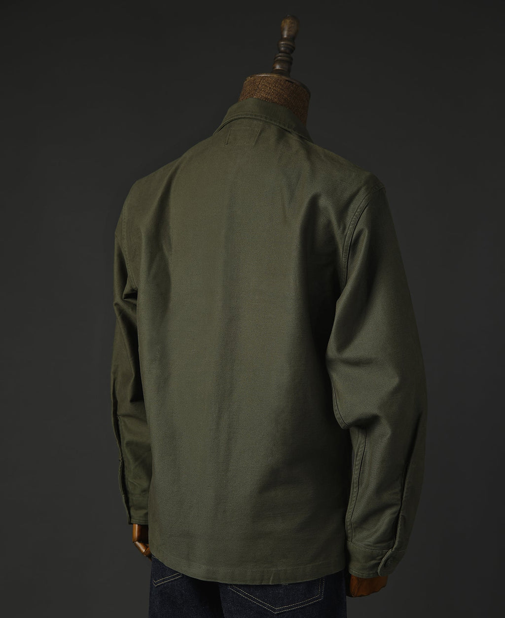 Vietnam War US Army OG-107 Fatigue Utility Shirt - Plain