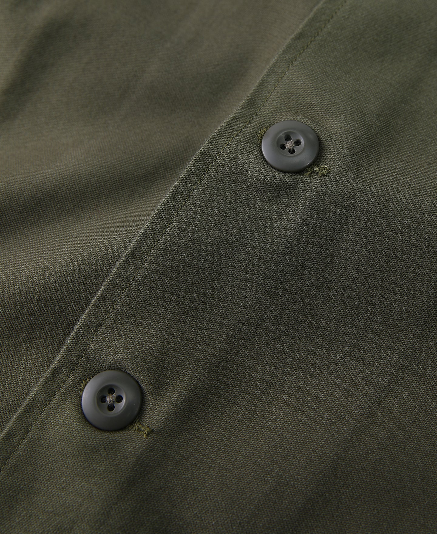 Vietnam War US Army OG-107 Fatigue Utility Shirt - Plain