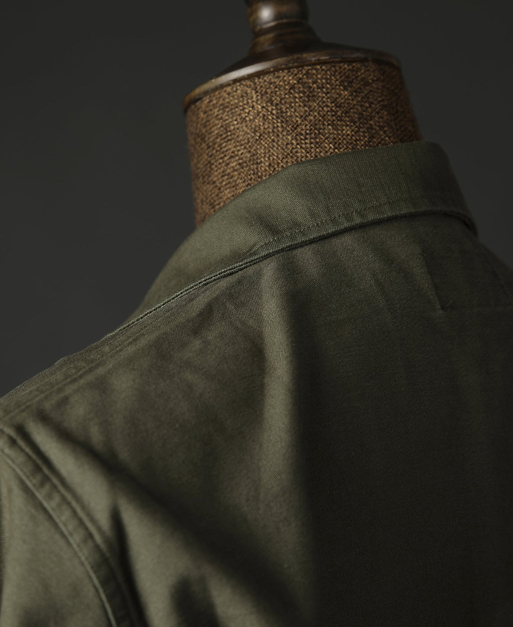 Vietnam War US Army OG-107 Fatigue Utility Shirt - Plain