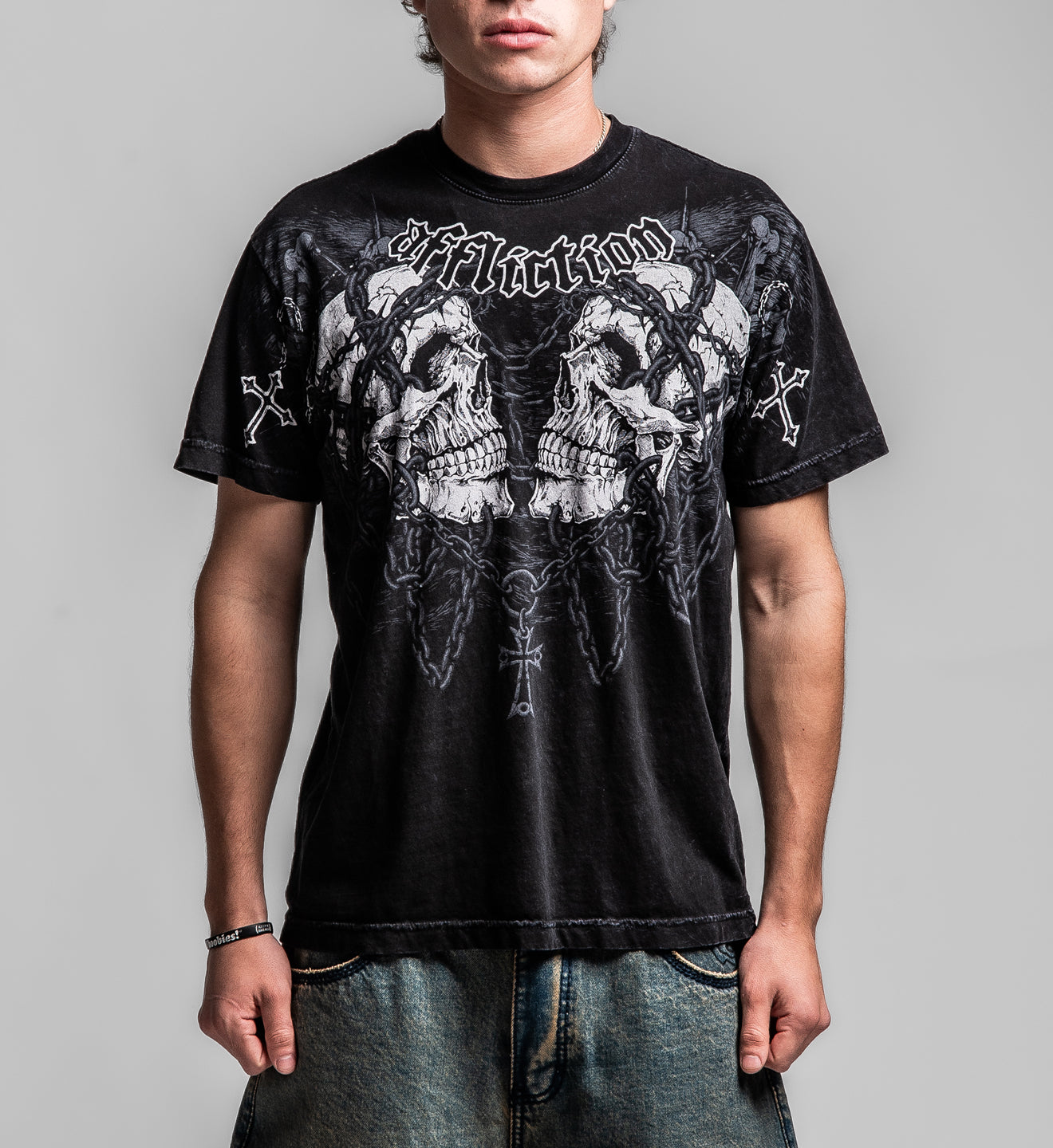 Chained Saint Thorns Tee