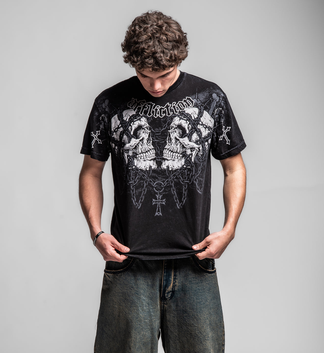 Chained Saint Thorns Tee