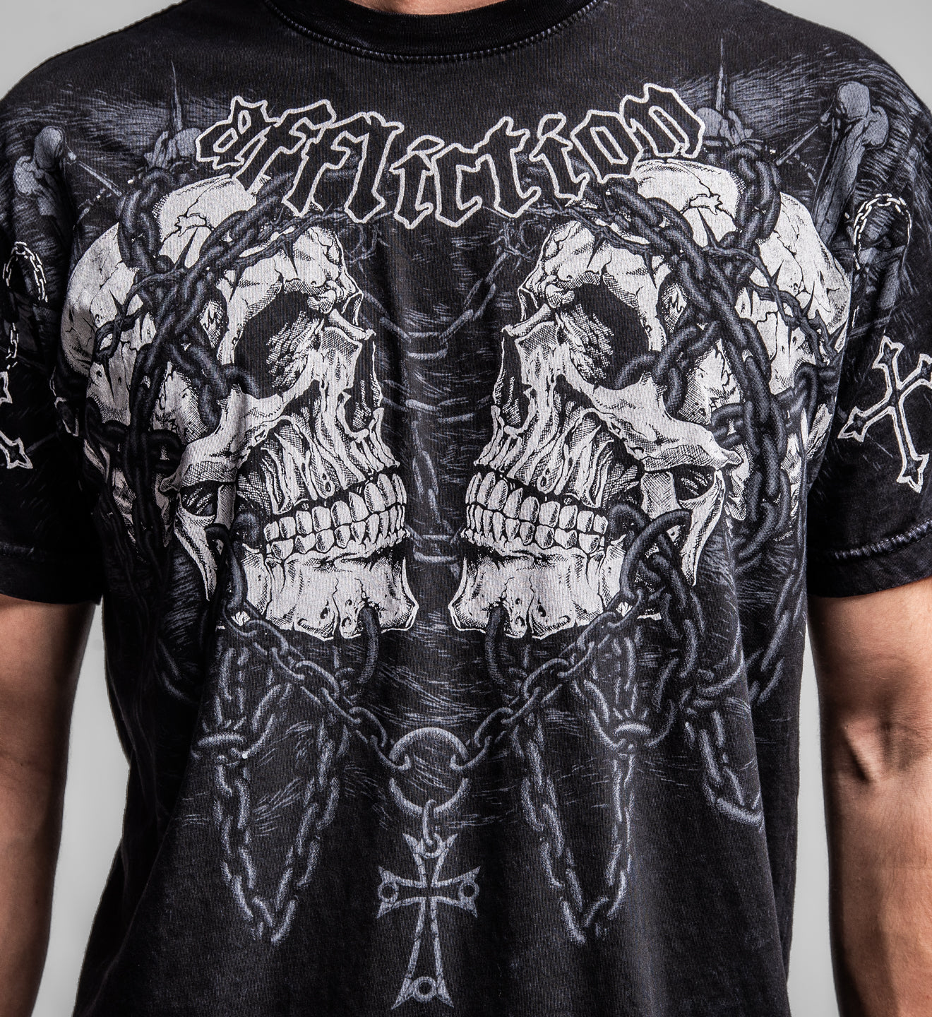 Chained Saint Thorns Tee