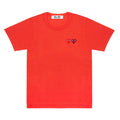Play - Unisex's T-Shirt with Double Heart - (T226)(Red)