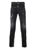 Dsquared2 Icon Printed Cool Guy Jeans in Black