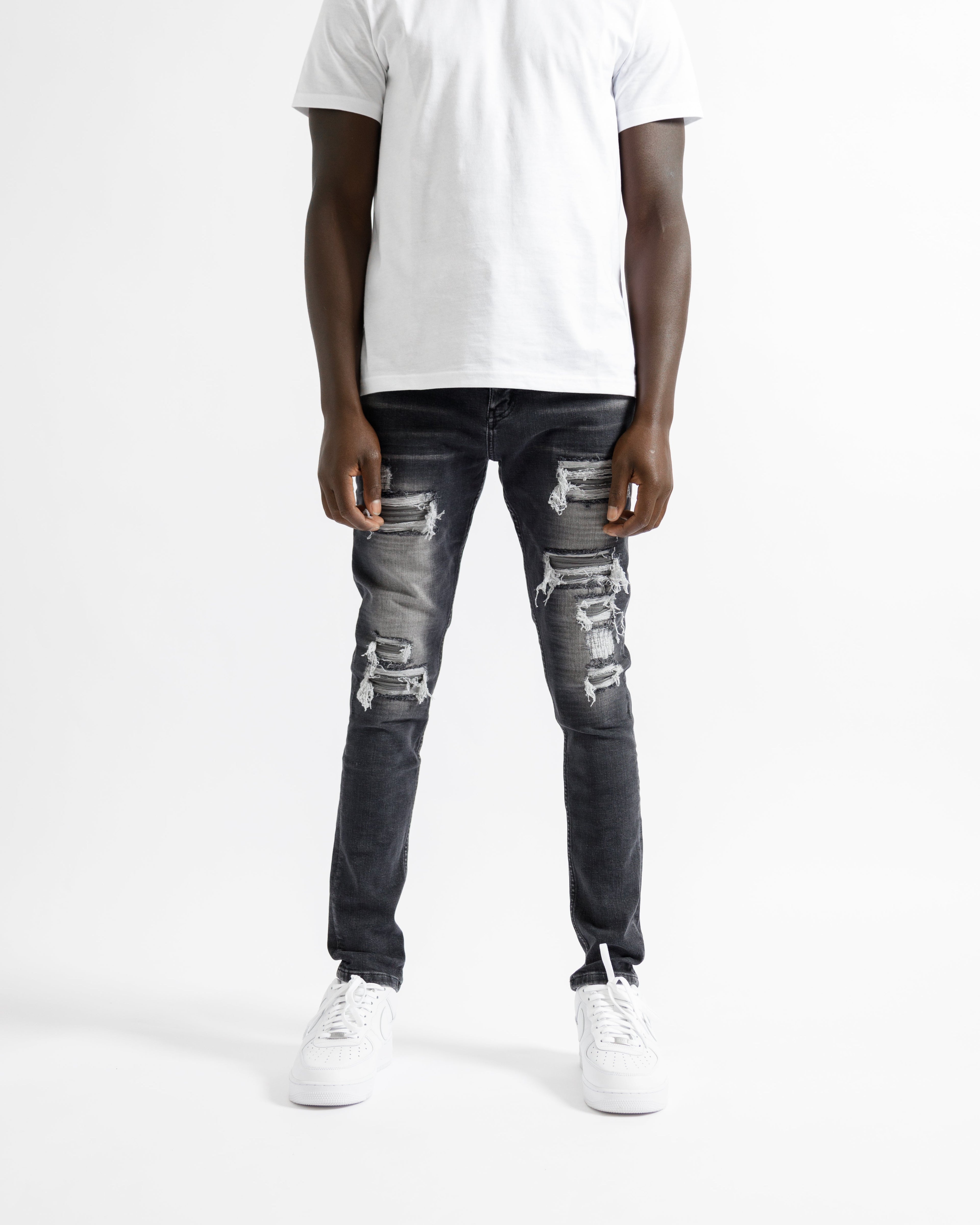 Magiri Nanterre Ripped Jeans in Grey