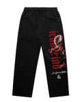 [Limited Edition] 'Mrvl: Red Symbiote' Relax Cuffless Track Pants
