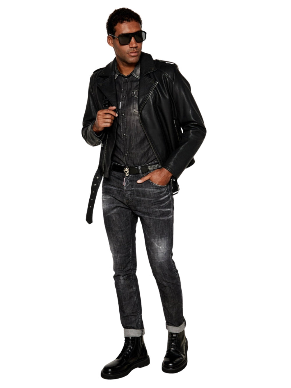 Dsquared2 Easy Wash Cool Guy Black Jeans