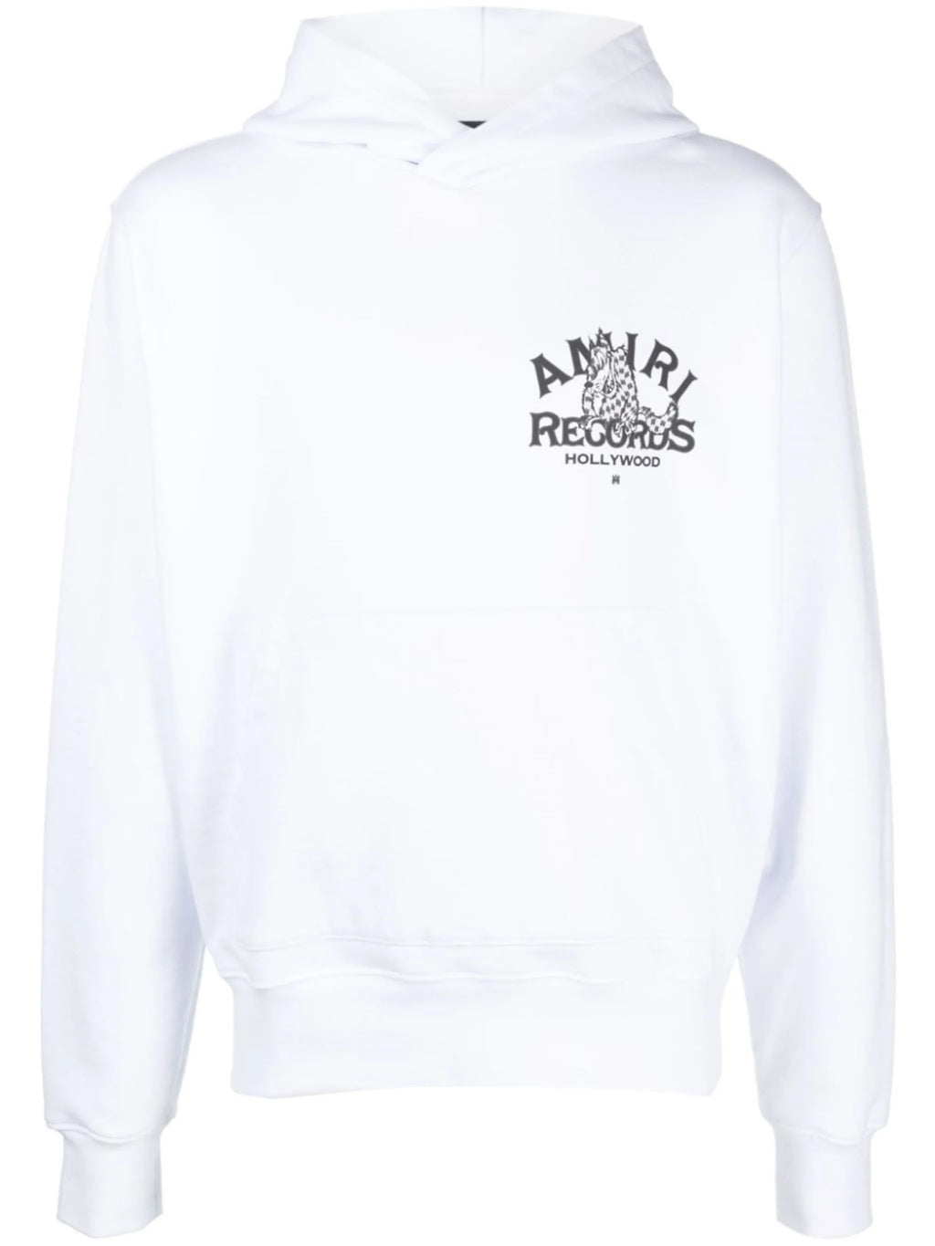 Amiri Records Wolf Hoodie in White