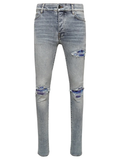 Amiri Tie Dye Mx1 Stone Indigo Blue Jeans
