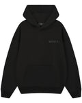 Magiri Core Puff Printed Hoodie in Black