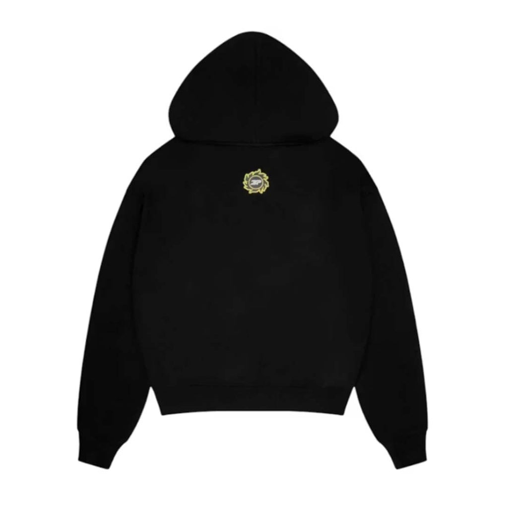 Broken Planet Moon Phases Hoodie Midnight Black