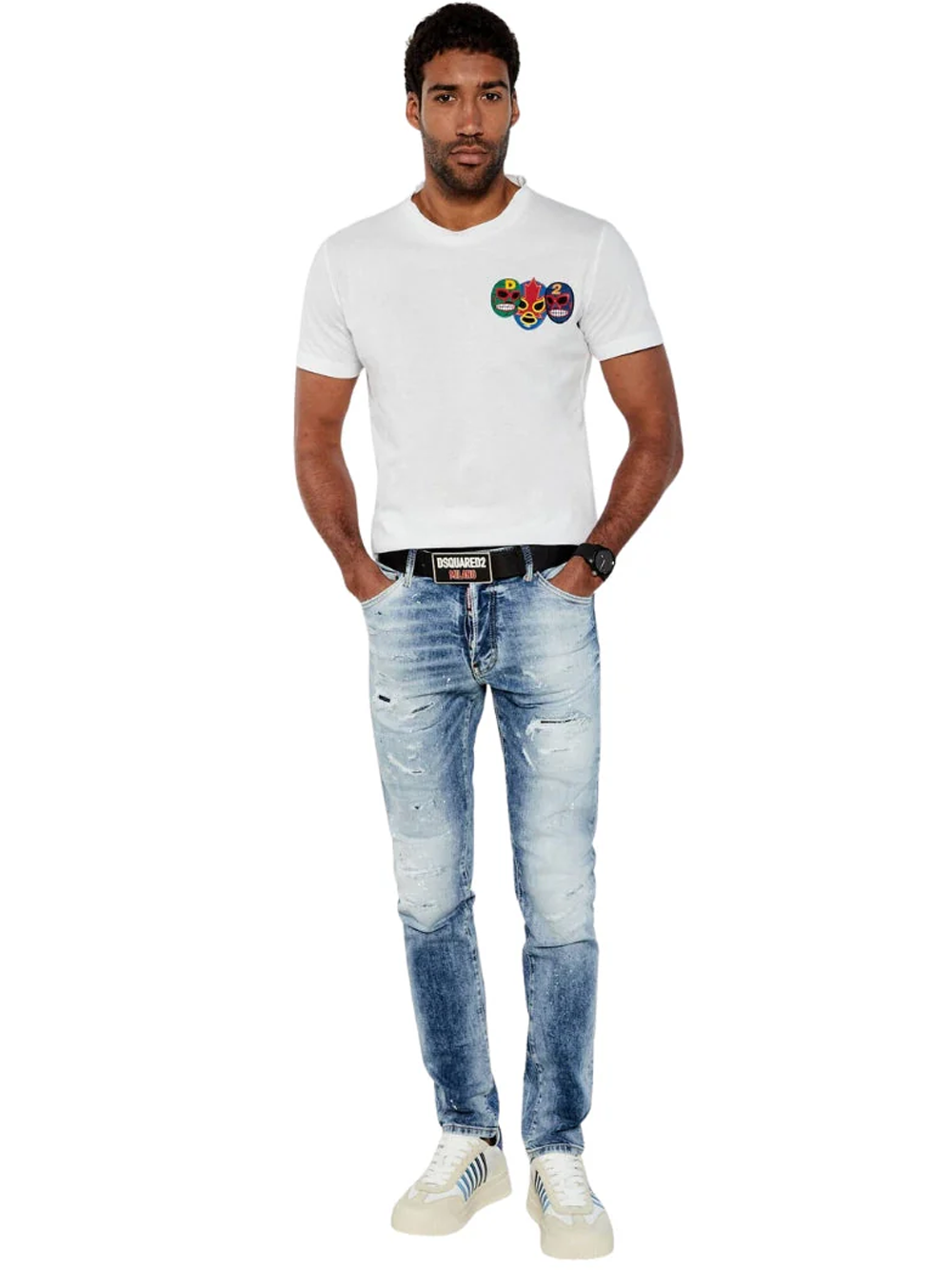 Dsquared2 Light Scarface Wash Cool Guy Blue Jeans