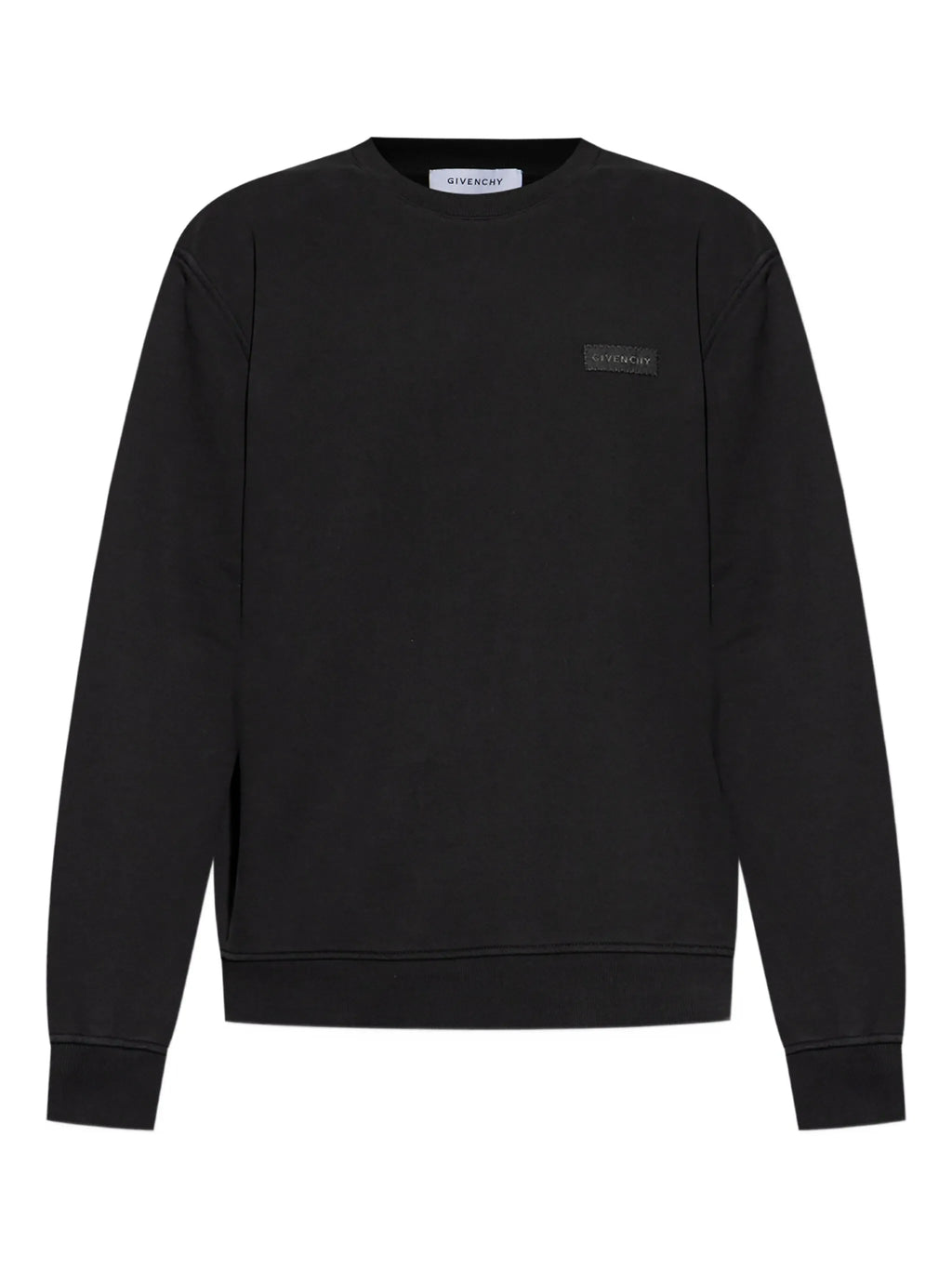 Givenchy Logo Patch Sweatshirt in Black
