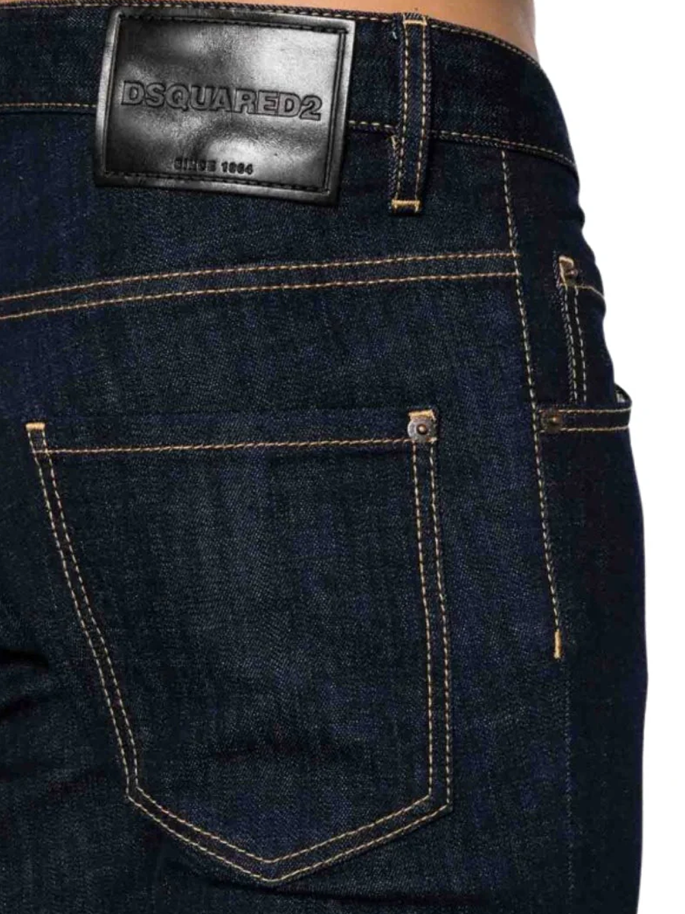 Dsquared2 Skater Denim Navy Blue Jeans