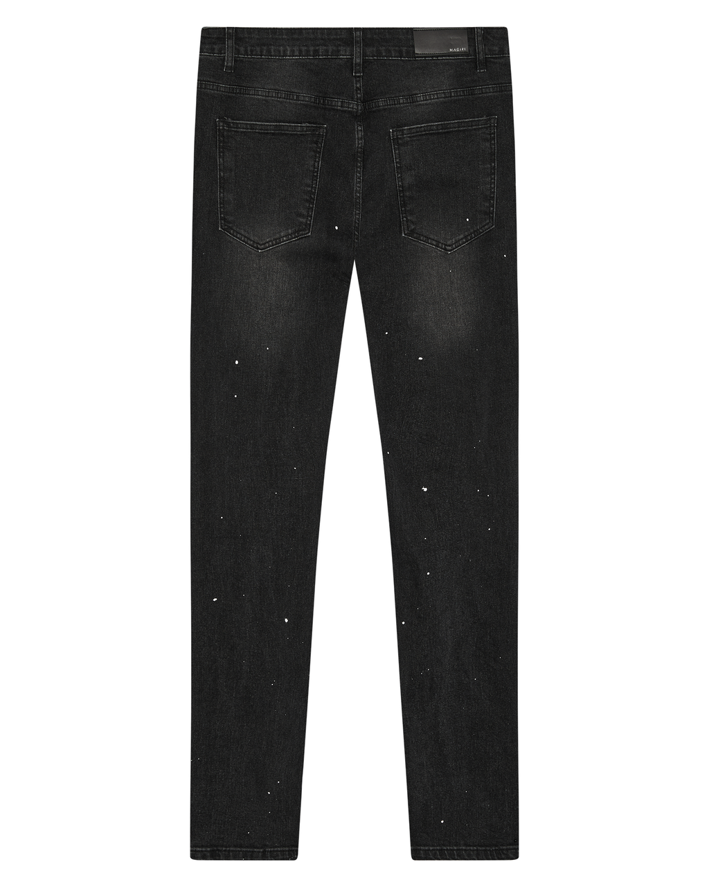 Magiri Noir Ripped Slim Jeans in Black