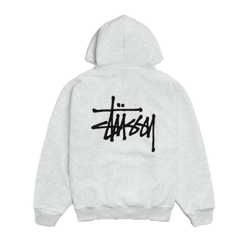 Stussy Basic Hoodie Grey