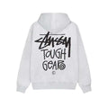 Stussy Tough Gear Hoodie Grey